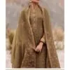 Varsha Myra: Designer Salwar Suits (Silk) Tawny Brown