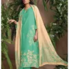 Ganga Cordelia Silk Suits for Ladies-Green | Ganga Fashion