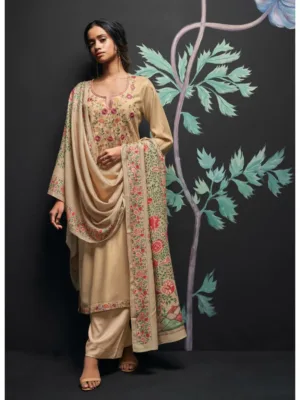 Ganga Jovita Cotton Printed Suits Royal | Ganga Fashions : Latest Suits