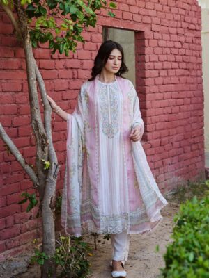 Naariti Mazari muslin silk suits