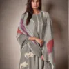 Omtex Samaira Cotton Designer Suits Grey