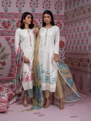 Khayaa Naariti Pure Cotton Printed Suit