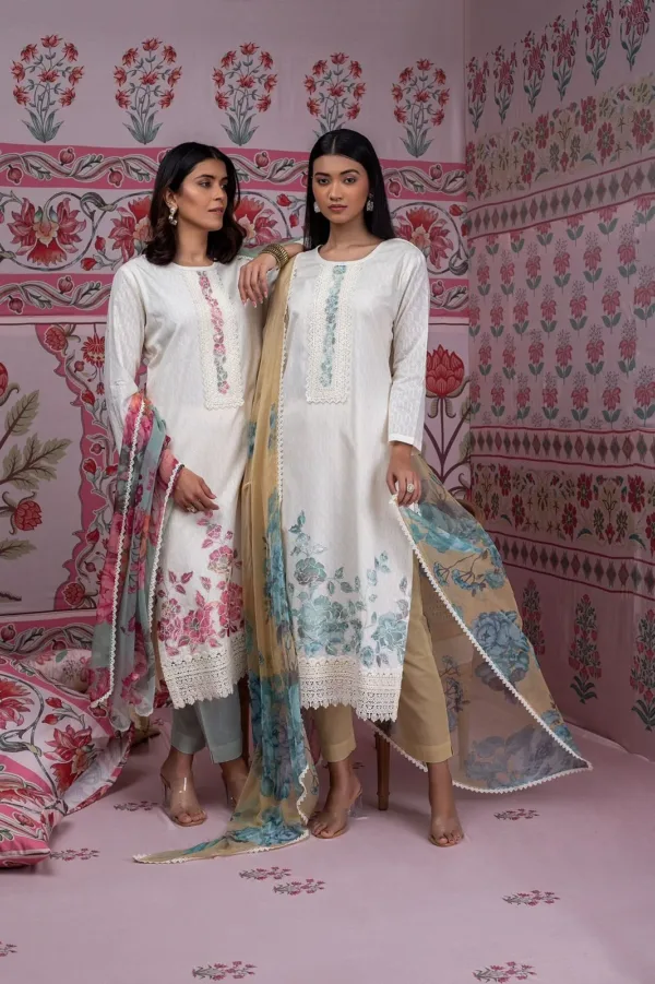 Khayaa Naariti Pure Cotton Printed Suit