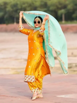 marriage punjabi suit