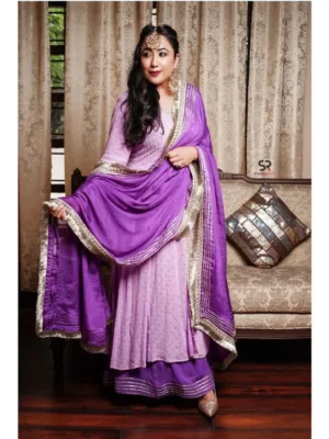 Marriage Punjabi Suit | Purple