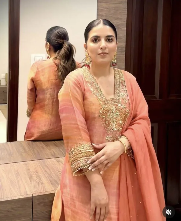 Marriage Punjabi suit pink