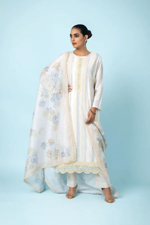 Tansy Naariti Muslin Embroidery Work Suits