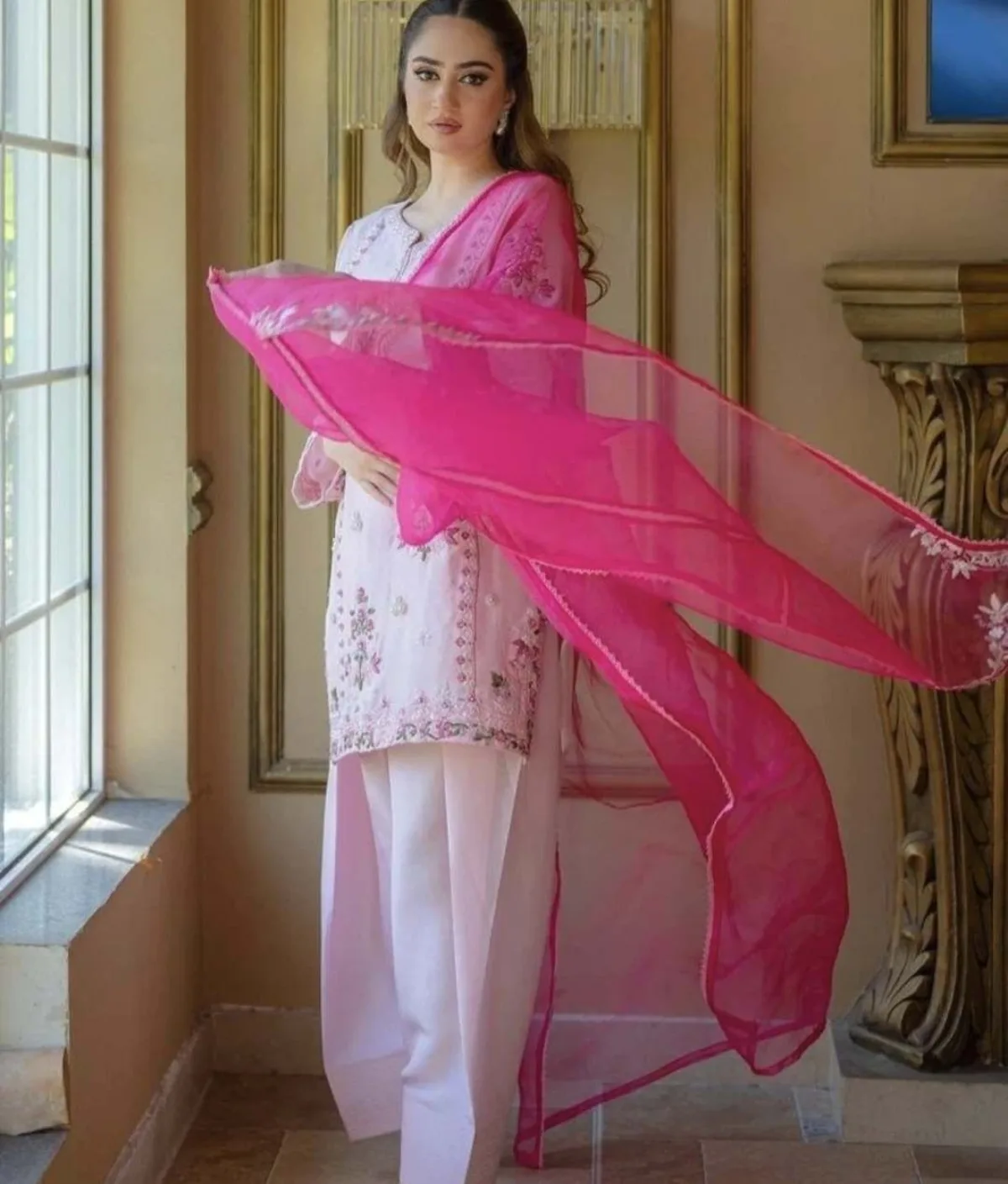 Punjabi salwar suit design for girls Pink Online Fashion Doctorz