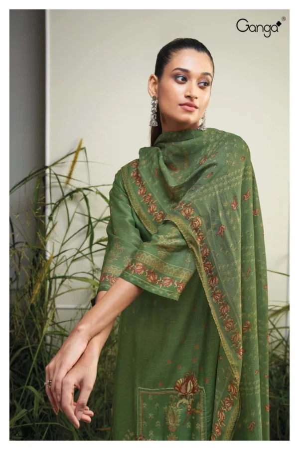 Ganga lyndzi party wear silk suits online