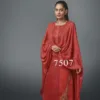 Ganga NEERA silk suit designs for ladies red