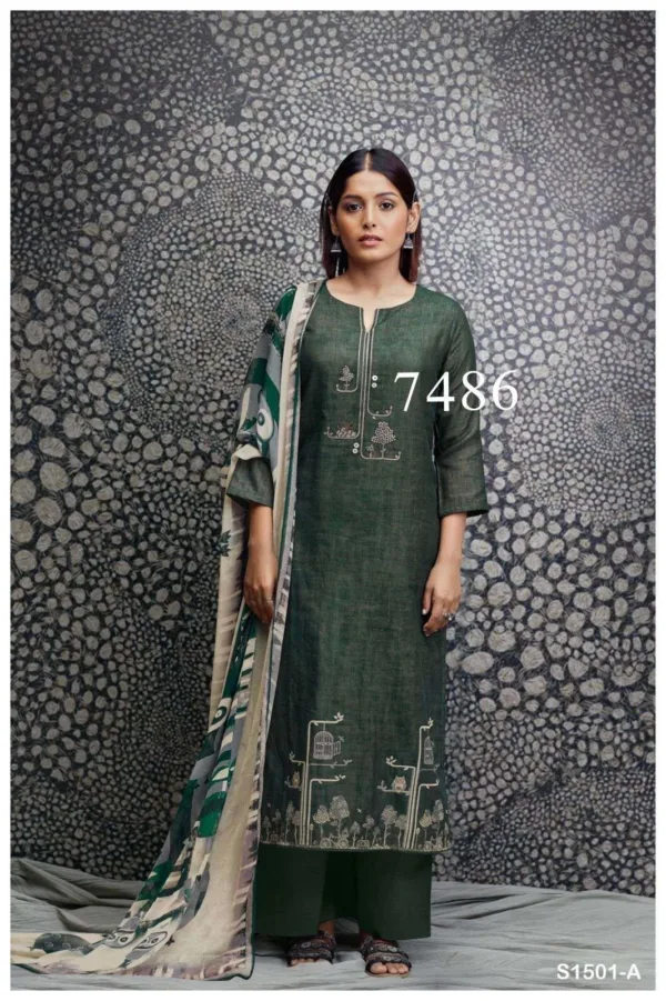 Ganga suits Netra Pure cotton salwar suit