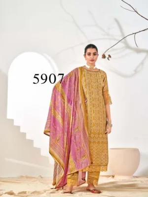 Jay Vijay Lumea silk suits for women party wear