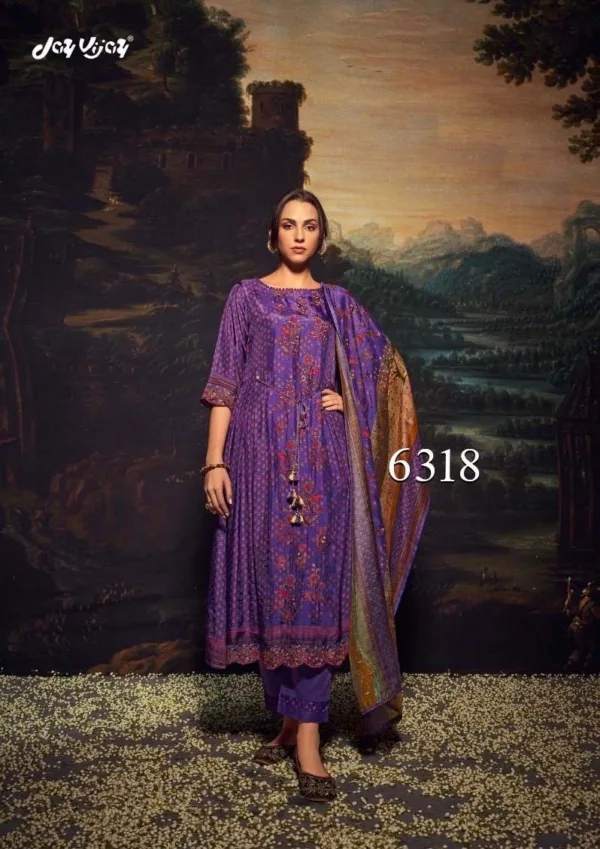 Jay Vijay silk suits for women party wear