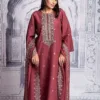 Naariti amiya linen cotton salwar suit for ladies red