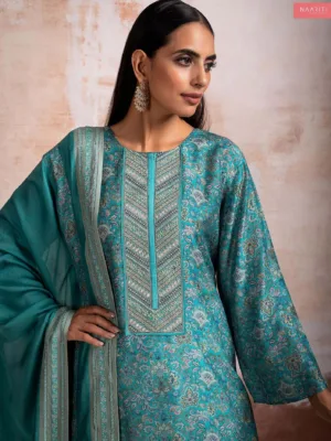 Naariti suits denizya Pure silk suit