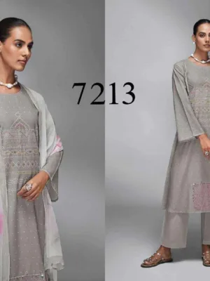 Omtex Suits Bani linen cotton suits for women yellow