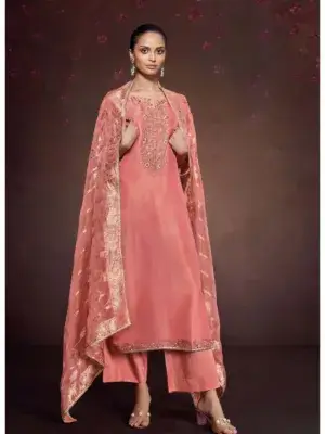 Ganga Anushka silk suits for wedding