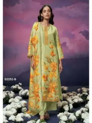 Ganga Adeline pure silk suits online