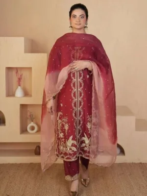 Wedding Punjabi suit | Red