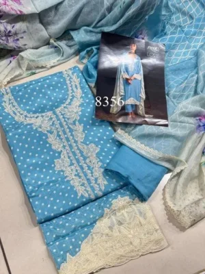 Heer Love Muslin silk suit set