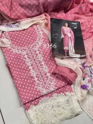 Heer Love Muslin silk suit set