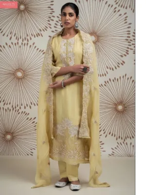 Naariti IQARA organza suit set | Designer suits for women