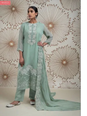 Naariti IQARA organza suit set | Designer suits for women