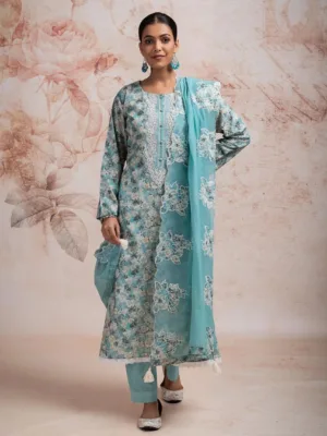 Naariti zivi cotton printed suit set