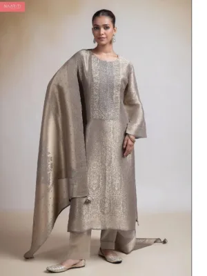 Naariti Mayaqi pure silk suits - Grey