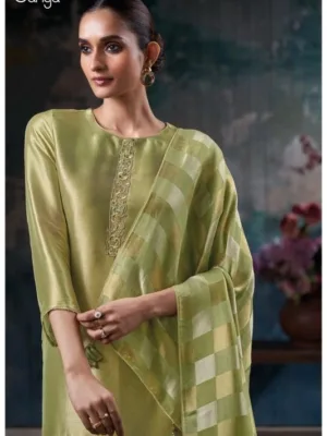 Ganga Haisley Festive collection suits - Green