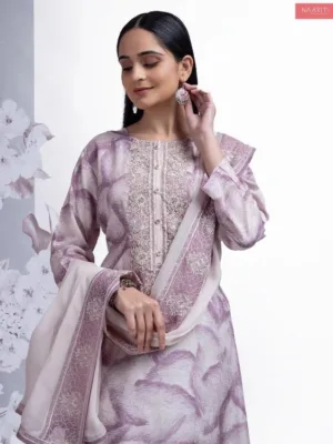 Naariti Zebir Designer suits for women - Light Pink