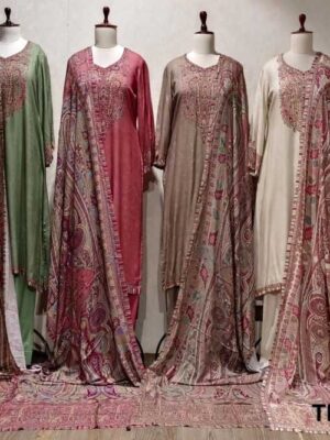 Varsha TPC pashmina suit with duppata