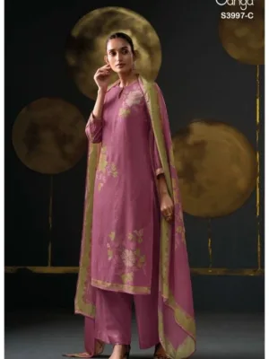Ganga Pariniti pashmina winter suits for ladies
