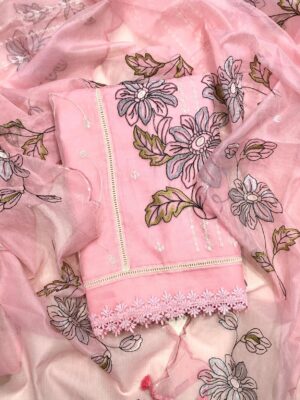 Best cotton suits for summer in India | jay vijay phal - Pink